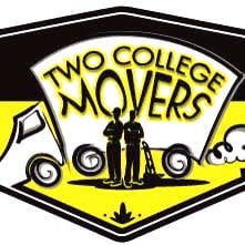 Two College Movers Logo