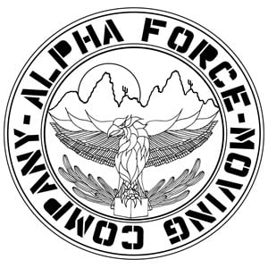 Alpha Force Moving Company Logo