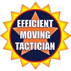 Efficient Moving Technician Logo