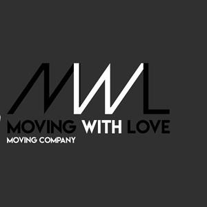 MovingWithLove Moving Company Logo
