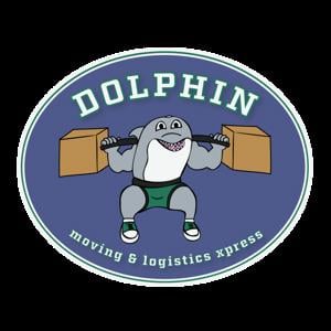 Dolphin Moving and Logistics Xpress Logo