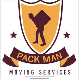 Pack-Man Moving Services Logo