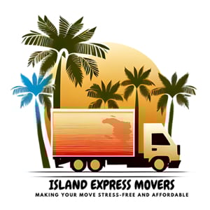 Island Express Movers Logo