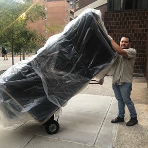 The Golden Truck Moving Company Logo