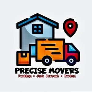 The Precise Movers Logo