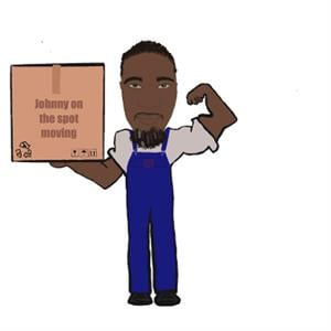 Johnny On The Spot Moving Logo