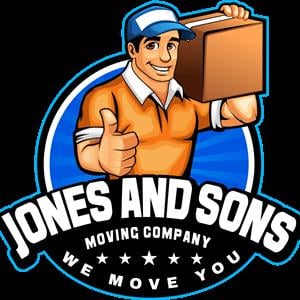 Jones and Sons Moving Company Logo