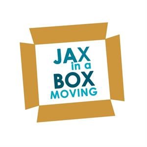 JAX IN A BOX MOVING Logo
