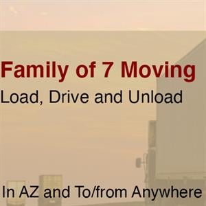 Family Of Seven Moving Logo