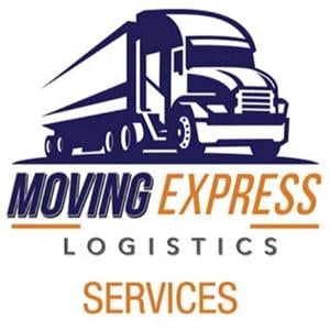 Moving express logistics Logo