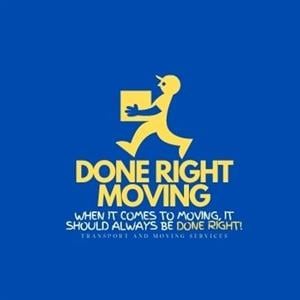 Done Right Moving Services Logo