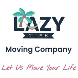 Lazy time moving Logo